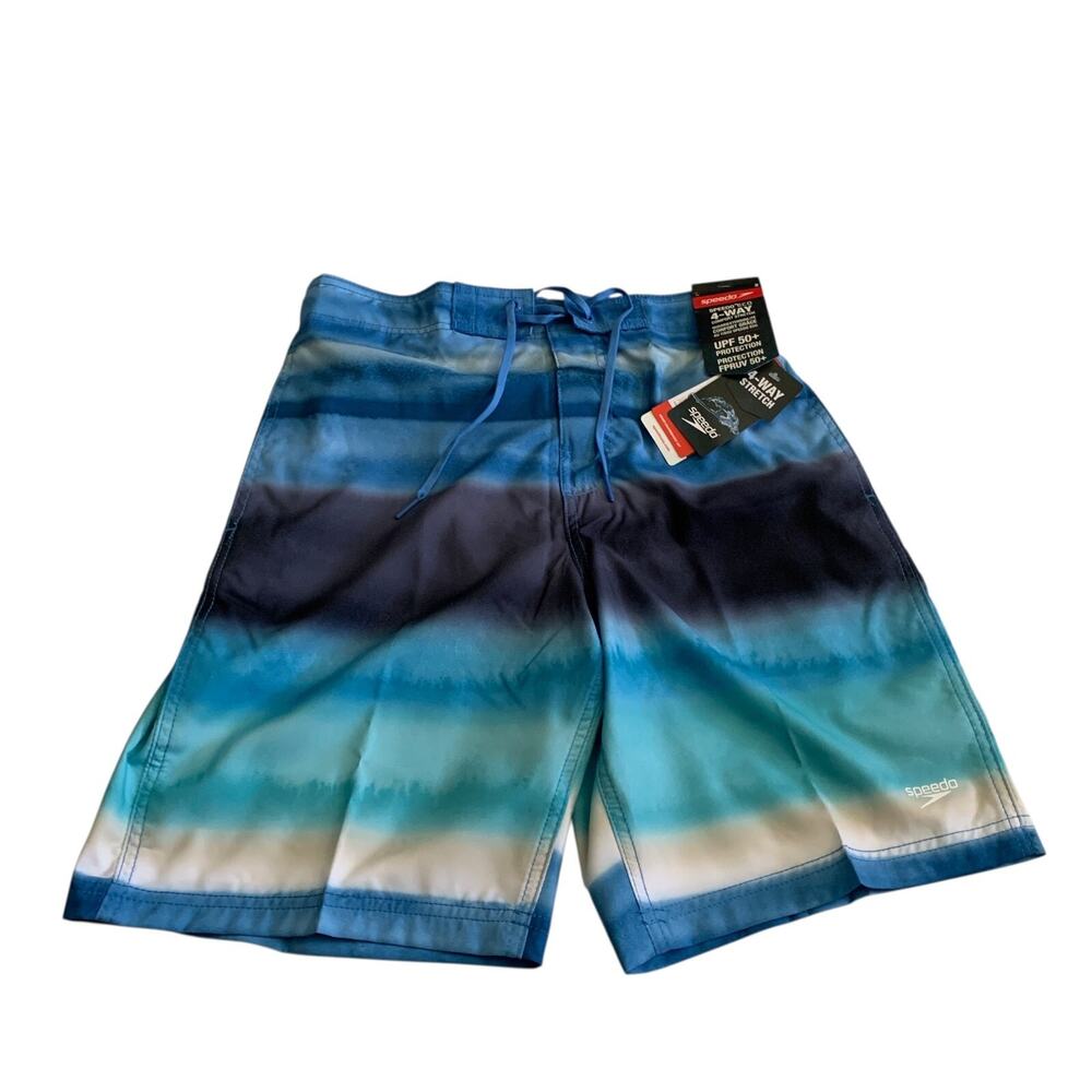Speedo Men's Size S 4-Way Stretch 20" Coastal Bondi Board Shorts UPF 50+ New - Picture 12 of 13